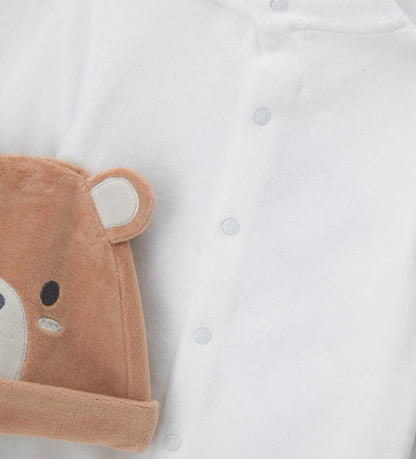 Original Marines Βρεφικό Φορμάκι Πιγκουίνος με Τσάντα FF25