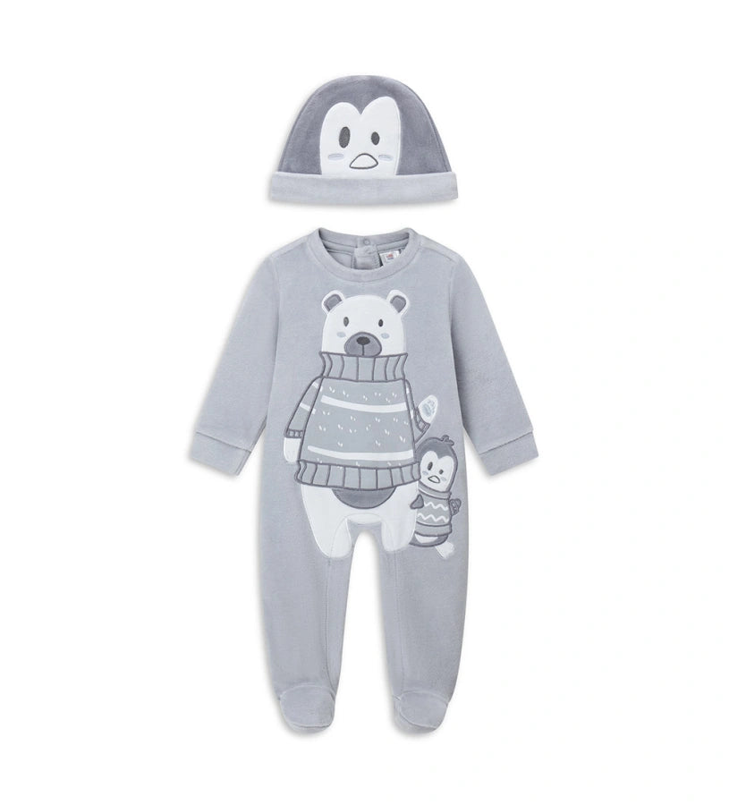 Original Marines Βρεφικό Φορμάκι με Αρκουδάκι FF25