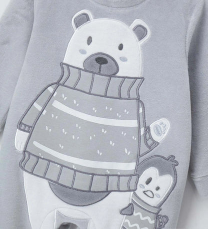 Original Marines Βρεφικό Φορμάκι με Αρκουδάκι FF25