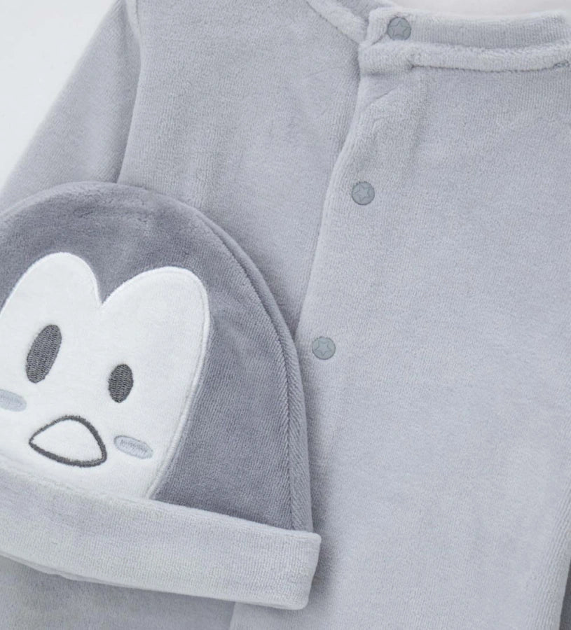 Original Marines Βρεφικό Φορμάκι με Αρκουδάκι FF25