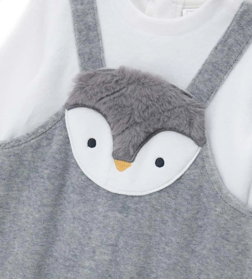 Original Marines Βρεφικό Φορμάκι Πιγκουίνος FF25