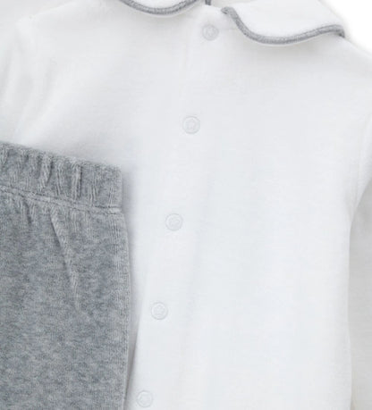 Original Marines Βρεφικό Set με Πιγκουίνους FF25