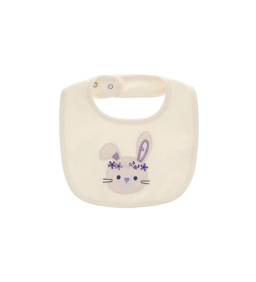 Original Marines Βρεφική Σαλιάρα με Κουνελάκι FF25