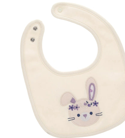 Original Marines Βρεφική Σαλιάρα με Κουνελάκι FF25