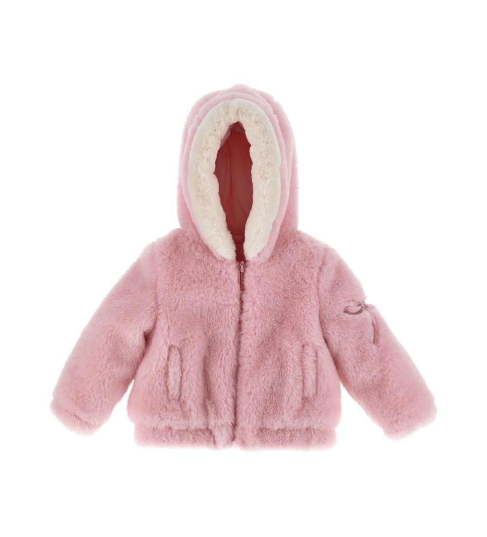 Original Marines Μπουφάν Γούνινο Ροζ FF25