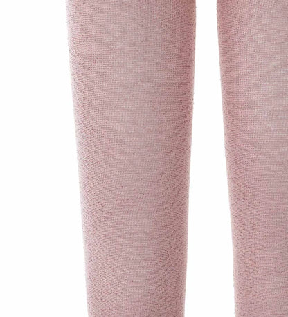 Καλσόν από μικροΐνα με σχέδιο και λεπτομέρειες λούρεξ. Άνετα, ζεστά και ιδανικά για ιδιαίτερες περιστάσεις.