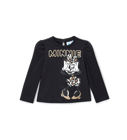 Original Marines Μπλούζα Minnie Μαύρη Μακρυμάνικη FF25