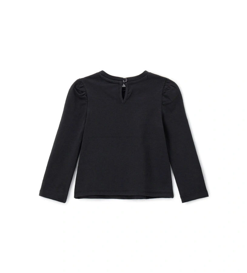 Original Marines Μπλούζα Minnie Μαύρη Μακρυμάνικη FF25