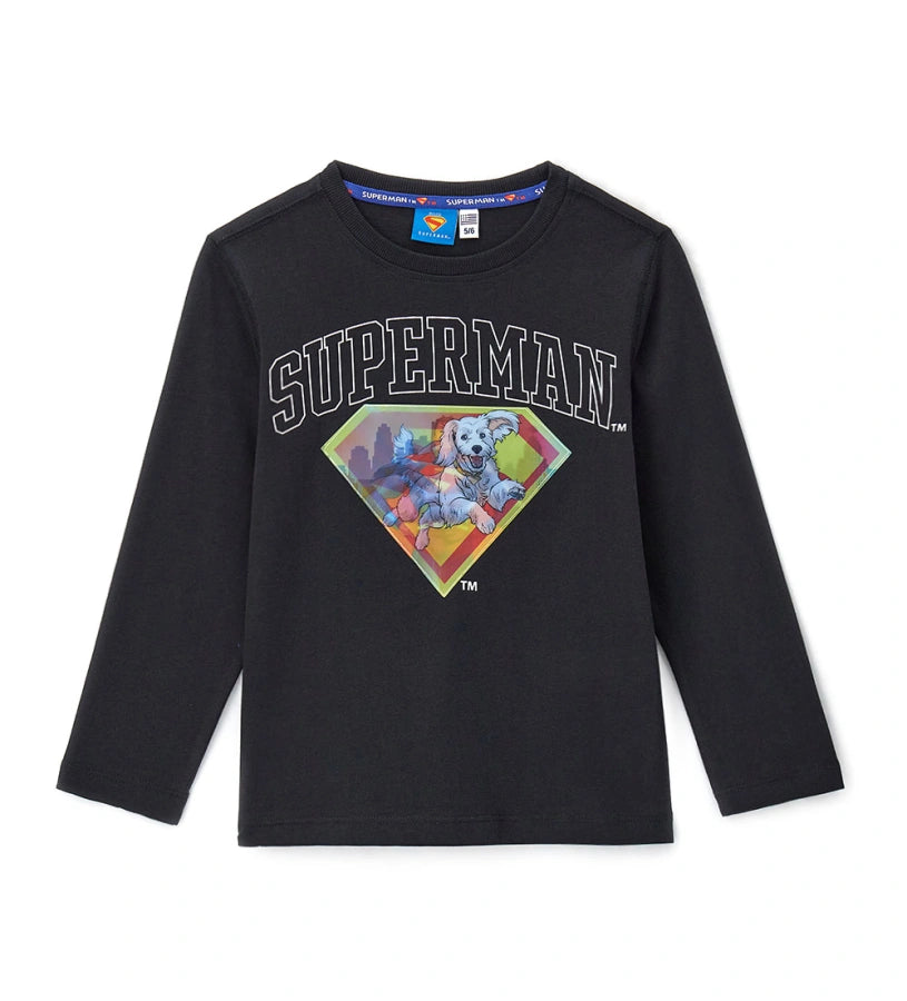 Original Marines Μπλούζα 'Superman' Μακρυμάνικη FF25