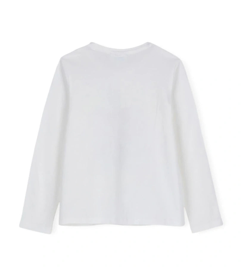 DISNEY-STITCH Παιδική Μπλούζα Halloween από απαλό βαμβάκι, με μακριά μανίκια και στρογγυλή λαιμόκοψη. Το εντυπωσιακό σχέδιο με γκλίτερ στο μπροστινό μέρος φωσφορίζει στο σκοτάδι, χαρίζοντας μια μαγική και παιχνιδιάρικη πινελιά στο look. Ιδανική για όλους τους μικρούς fans του αγαπημένου εξωγήινου Stitch! Ένα υπέροχο κομμάτι από τη συλλογή παιδικά ρούχα Disney, που συνδυάζει άνεση, στυλ και φαντασία — τέλειο για το Halloween αλλά και για καθημερινές εμφανίσεις.