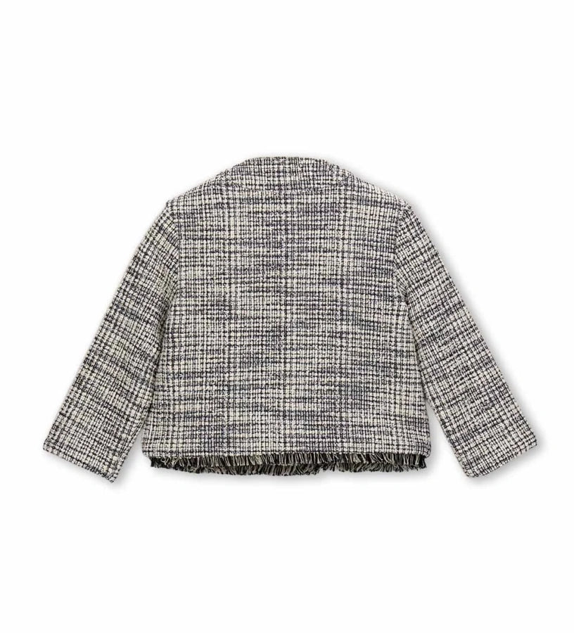 κοριτσίστικο σακάκι Original Marines σε πλεκτό tweed με μεταλλικά κουμπιά.