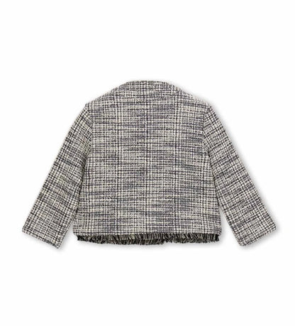κοριτσίστικο σακάκι Original Marines σε πλεκτό tweed με μεταλλικά κουμπιά.