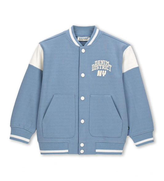 αγορίστικο σιέλ oversized βαμβακερό τζάκετ bomber Original Marines για αγόρια 5 έως 14 ετών.