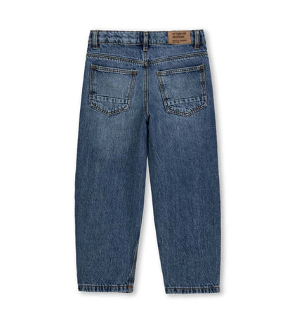 αγορίστικο μπλε βαμβακερό τζιν παντελόνι baggy Original Marines για αγόρια 5 έως 14 ετών.