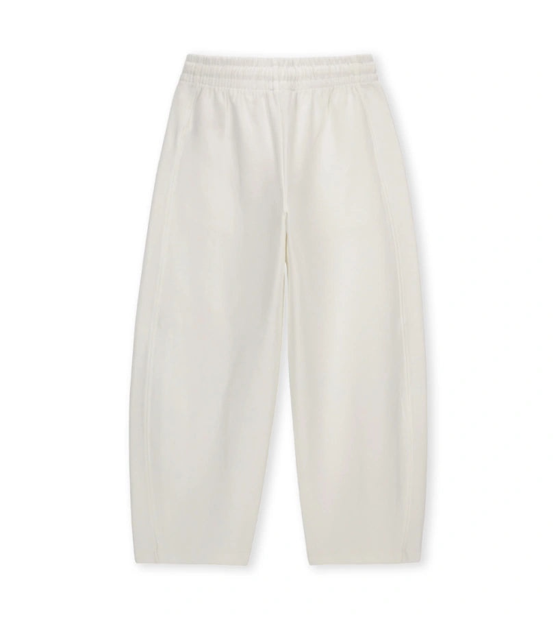 κοριτσίστικο λευκό φούτερ παντελόνι jogger barrel Original Marines.