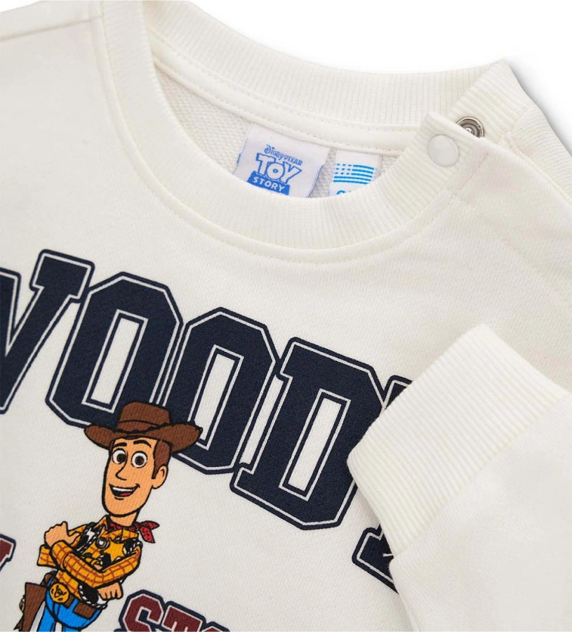 λευκή αγορίστικη φούτερ μπλούζα Original Marines Disney Toy Story με τον Woody.