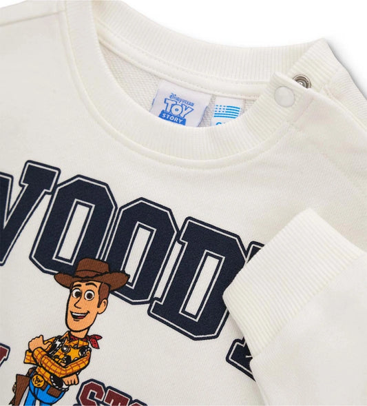 λευκή αγορίστικη φούτερ μπλούζα Original Marines Disney Toy Story με τον Woody.