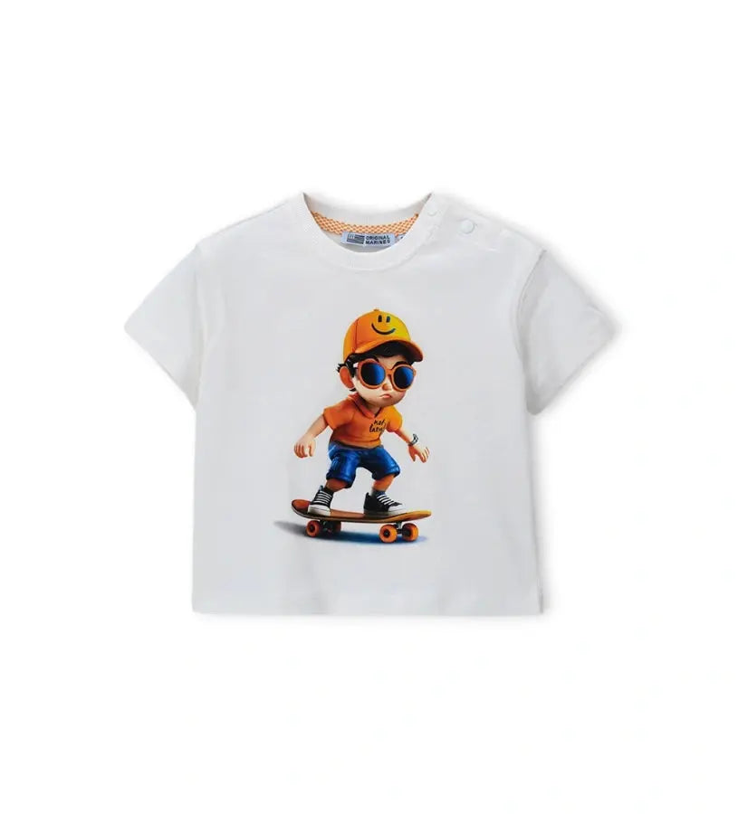 Original Marines Παιδικό T-shirt για Αγόρι από 100% Βαμβάκι με Στάμπα  