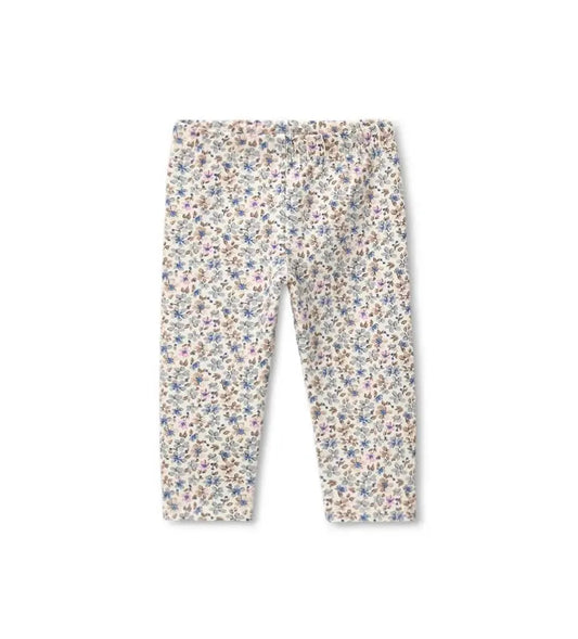 Κοριτσίστικο κολάν Original Marines με all-over τύπωμα denim εφέ και σχέδια με λουλούδια.