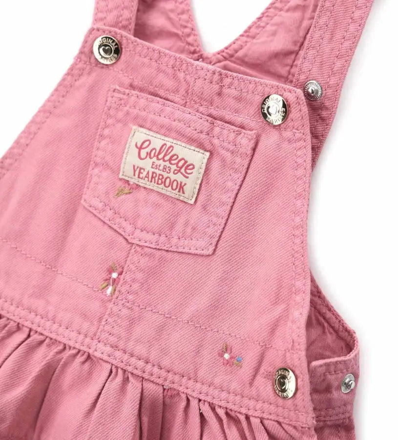 Λεπτομέρεια από το κλείσιμο με κουμπιά-σούστες και την ποιότητα του υφάσματος της σαλοπέτας Original Marines.