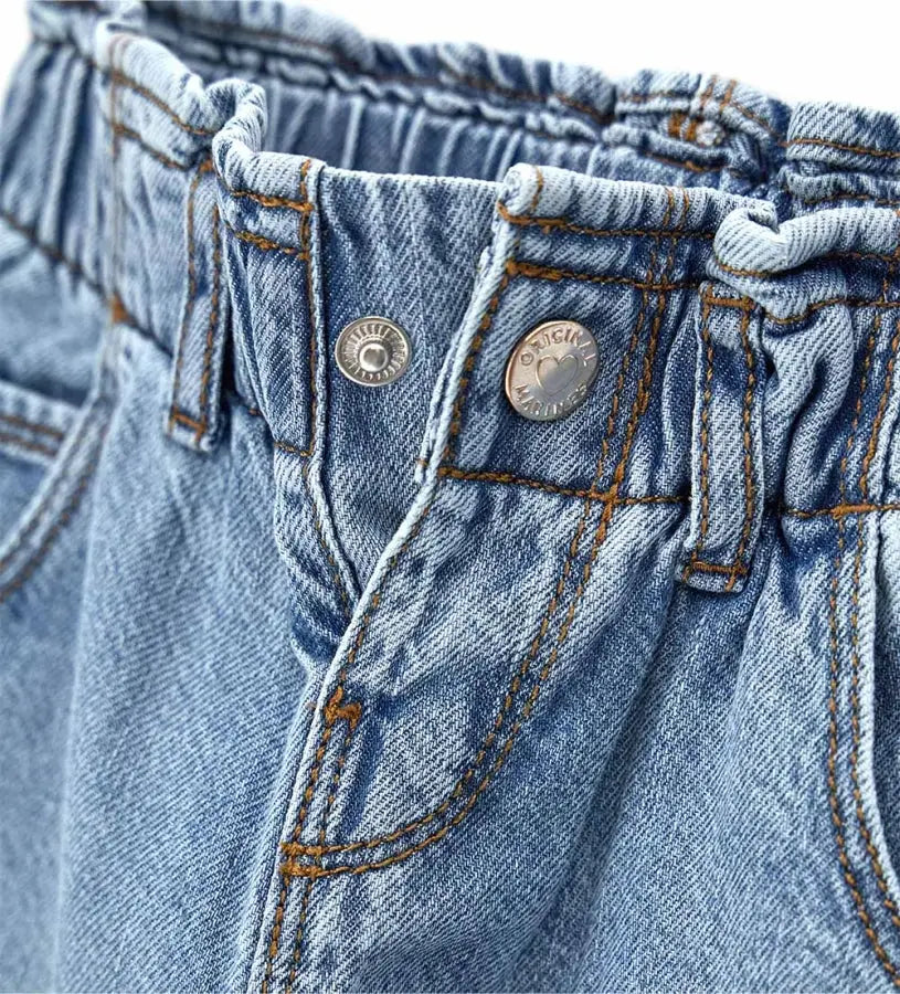 Παιδικό Τζιν Παντελόνι για Κορίτσι με Καρδιές  