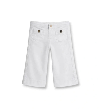 Παιδικό παντελόνι για κορίτσι βαμβακερό με τσέπες και ελαστική μέση.