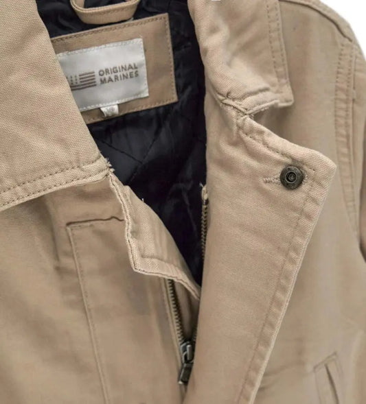 Η εσωτερική καπιτονέ επένδυση του βαμβακερού μπουφάν Original Marines για ηλικίες 5-14 ετών.