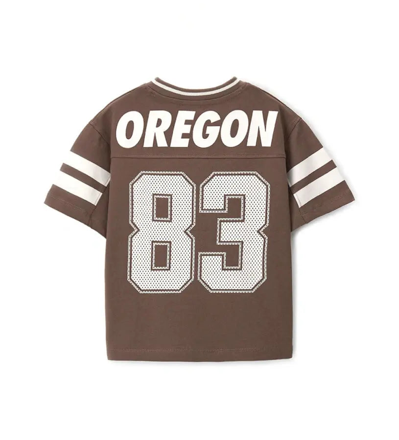 Η πίσω όψη του βαμβακερού T-shirt Original Marines με το μεγάλο τύπωμα.