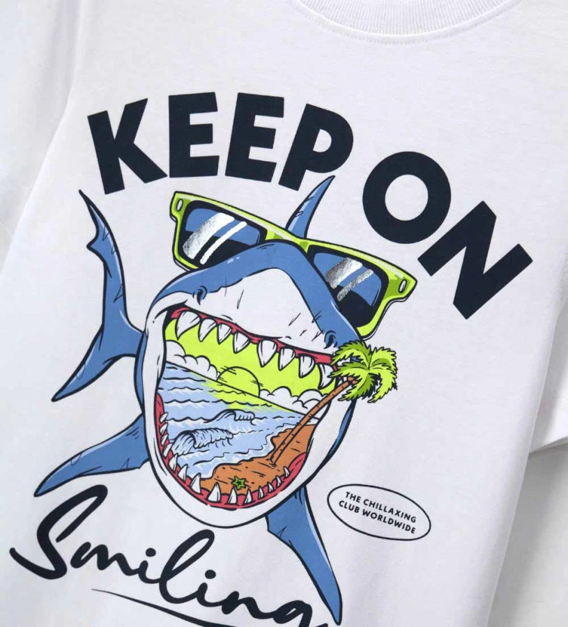 Παιδικό T-shirt για Αγόρι Jersey με Τύπωμα