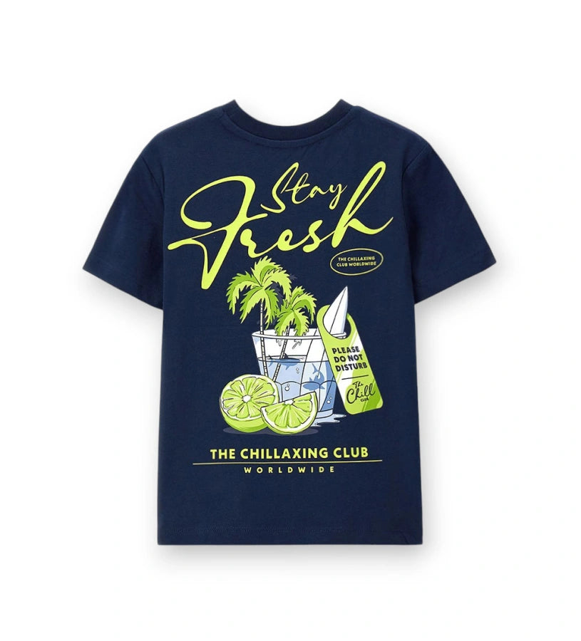 Πίσω όψη του παιδικού T-shirt με το μοναδικό τύπωμα.