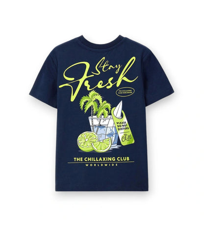 Πίσω όψη του παιδικού T-shirt με το μοναδικό τύπωμα.