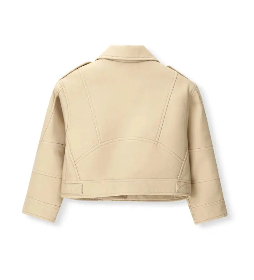 Η πίσω όψη του "faux leather" μπουφάν Original Marines για ηλικίες 5-14 ετών.