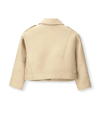 Η πίσω όψη του "faux leather" μπουφάν Original Marines για ηλικίες 5-14 ετών.