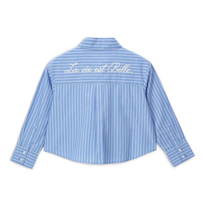 Η πίσω όψη του παιδικού πουκάμισου Original Marines με την εντυπωσιακή στάμπα.