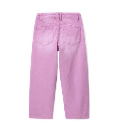 Κοριτσίστικο παντελόνι Barrel Original Marines με αστραφτερά στρας και μοντέρνα γραμμή.