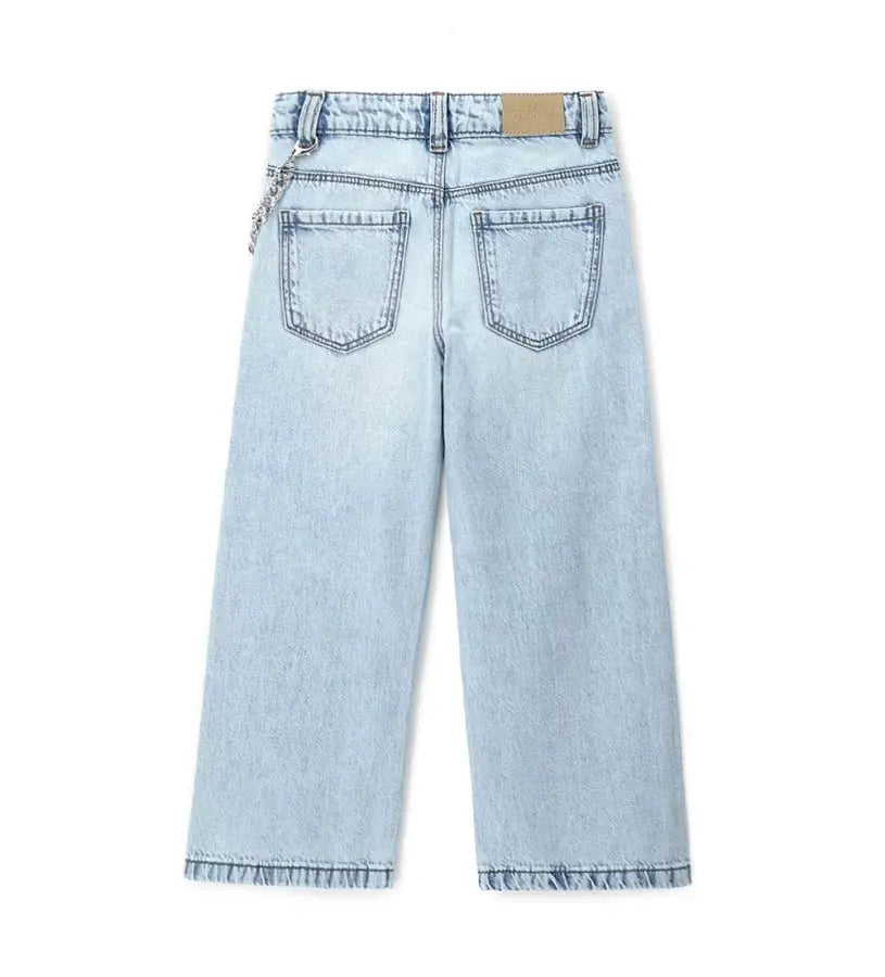 Η πίσω όψη του straight τζιν Original Marines με τις κλασικές τσέπες και το ποιοτικό denim.