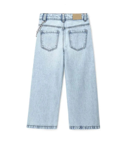 Η πίσω όψη του straight τζιν Original Marines με τις κλασικές τσέπες και το ποιοτικό denim.