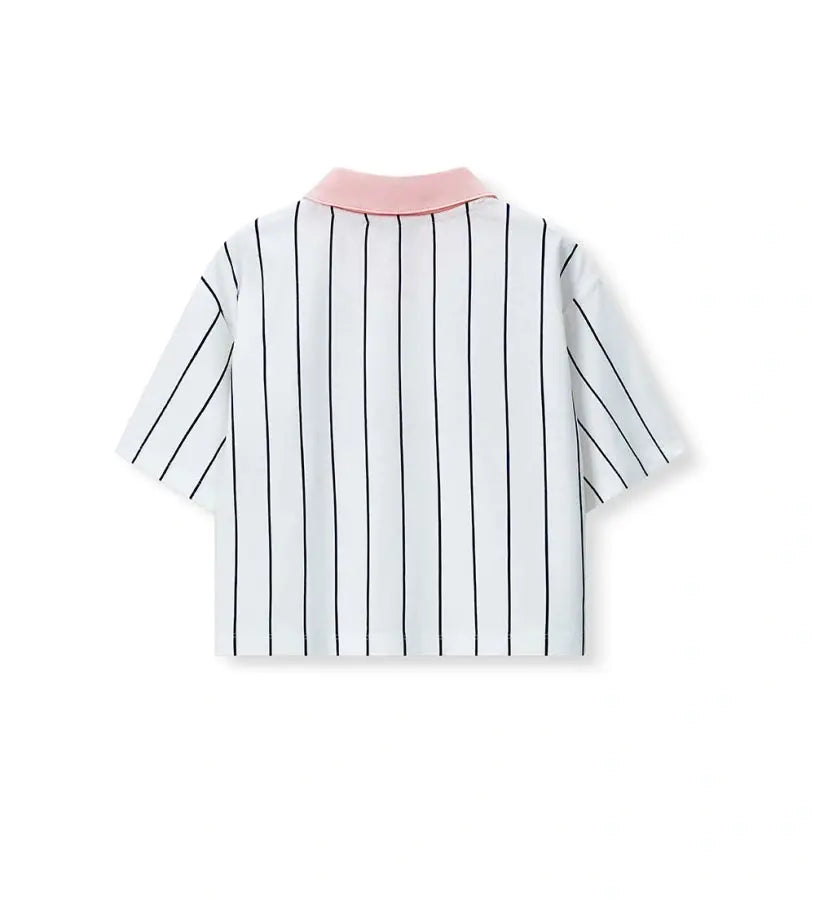 Η πίσο όψη της βαμβακερής μπλούζας Original Marines για ηλικίες 5-14 ετών.