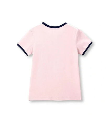 Η πίσω όψη του βαμβακερού stretch T-shirt της Original Marines για ηλικίες 5-14 ετών.