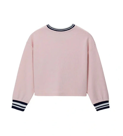 Η πίσω όψη του βαμβακερού cropped hoodie Original Marines για ηλικίες 5-14 ετών.