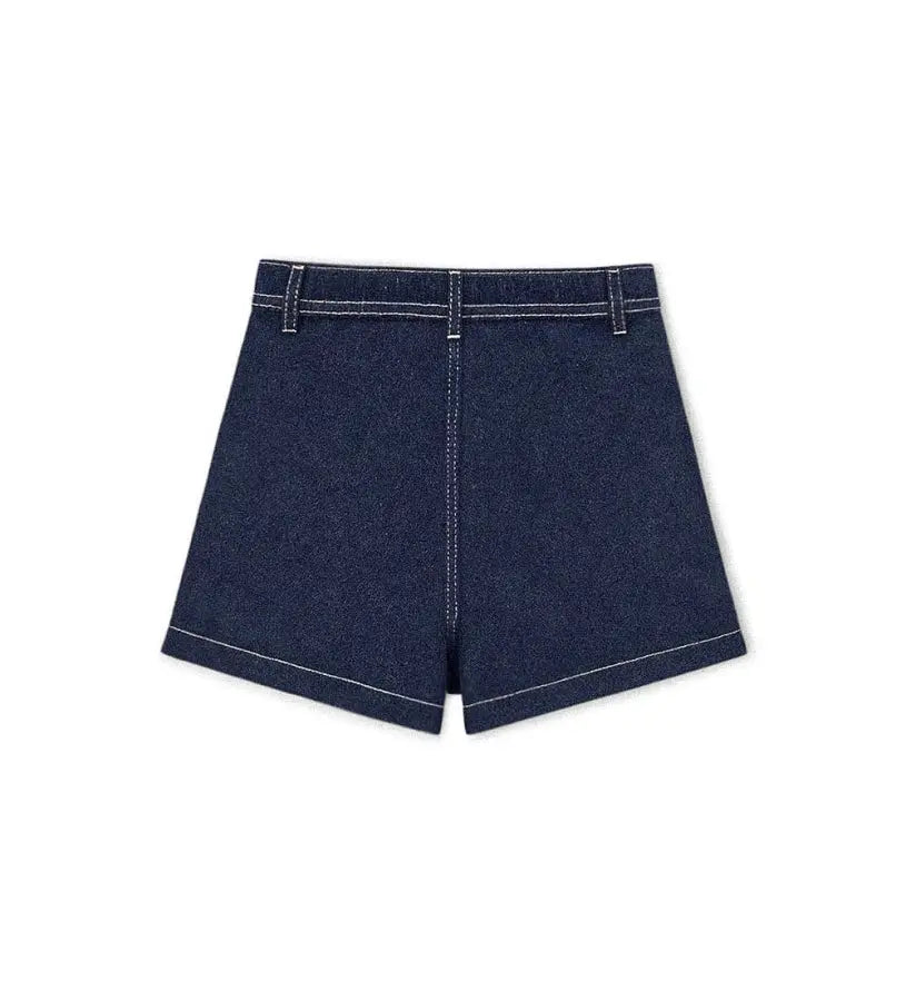 Η πίσω όψη του βαμβακερού culotte παντελονιού Original Marines με τις τσέπες.