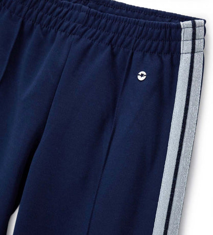 Η "casual-chic" εφαρμογή του wide-leg βαμβακερού παντελονιού Garvalin για κορίτσια.