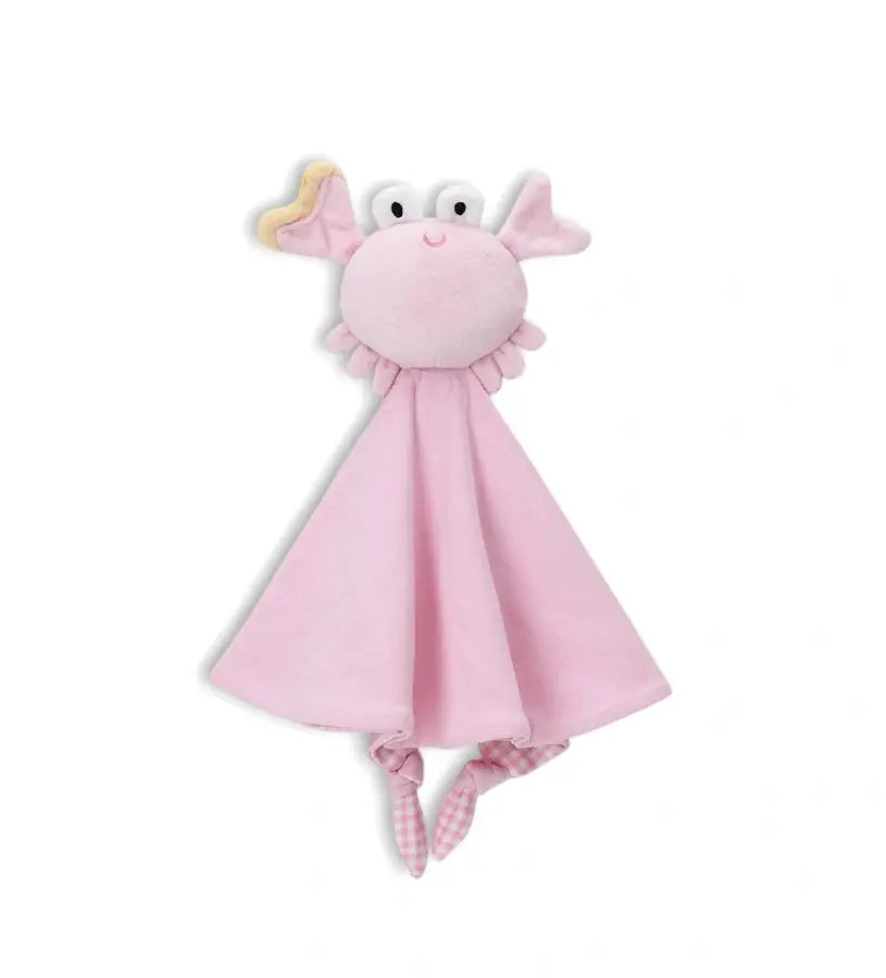 Βρεφικό πανάκι παρηγοριάς DouDou Original Marines με τρισδιάστατο λούτρινο καβουράκι.