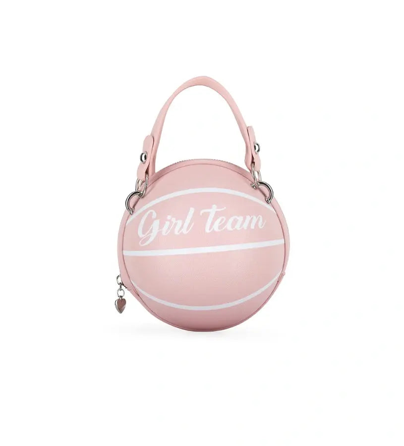 Παιδική τσάντα Original Marines σε σχήμα μπάλας με τυπωμένο σχέδιο και λαβή.