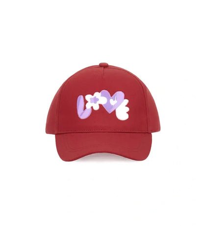 Παιδικό Καπέλο για Κορίτσι με Rubber Σχέδιο  