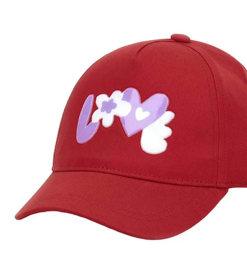 Παιδικό Καπέλο για Κορίτσι με Rubber Σχέδιο  