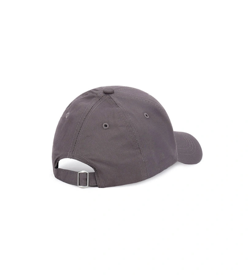 Πλάγια όψη του παιδικού καπέλου baseball σε σκούρο γκρι χρώμα για ηλικίες 1-5 ετών.