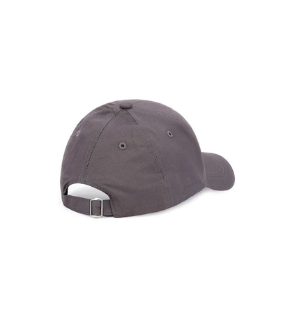 Πλάγια όψη του παιδικού καπέλου baseball σε σκούρο γκρι χρώμα για ηλικίες 1-5 ετών.