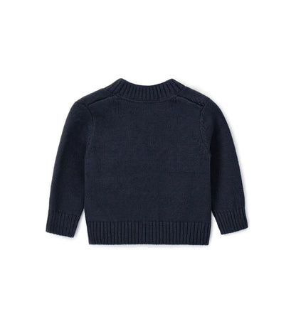 Η "classic" εφαρμογή και η ποιότητα της πλεκτής ζακέτας για ηλικίες 6 μηνών έως 5 ετών.