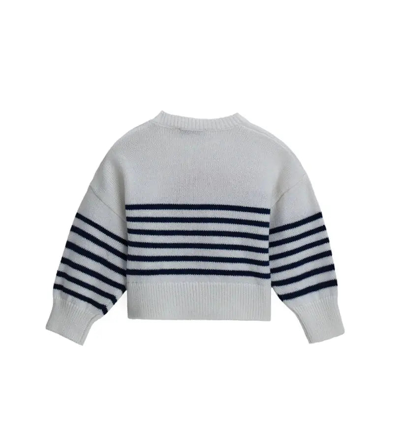 Παιδική Πλεκτή Μπλούζα για Κορίτσι Βαμβακερή  